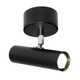 1 Light Spotlight 5W 480lm 4000K 80mm Black and Chrome 1 Light Spotlight 5W 480lm 4000K 80mm Black and Chrome
